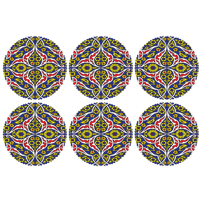 زیر لیوانی مدل C2-42441 بسته 6 عددی