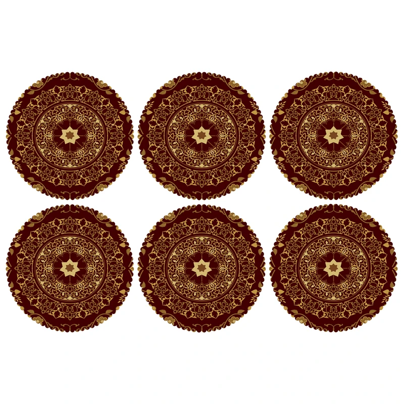 زیر لیوانی مدل C2-42451 بسته 6 عددی