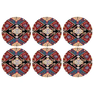 C2-42454 Glass coaster pack of 6