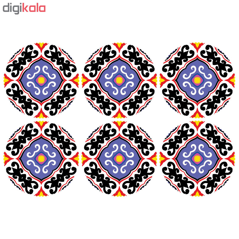 زیر لیوانی مدل C2-42534 بسته 6 عددی زیر لیوانی مدل C2-42534 بسته 6 عددی