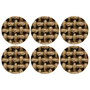 C2-42539 Glass coaster pack of 6