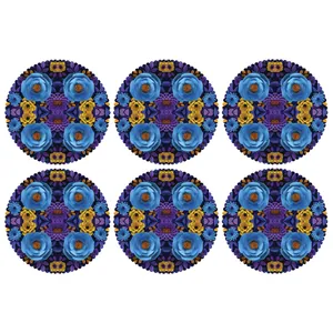 C2-42812 Glass coaster pack of 6