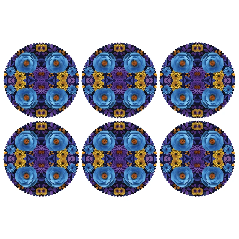 زیر لیوانی مدل C2-42812 بسته 6 عددی