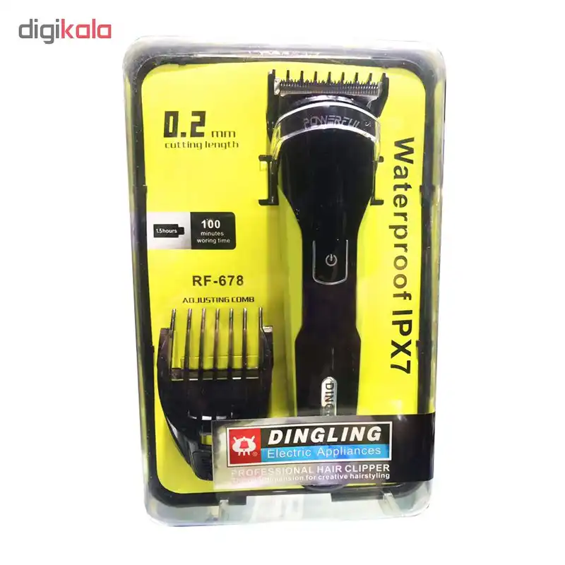 ماشین اصلاح موی سر و صورت دینگ لینگ مدل RF-678