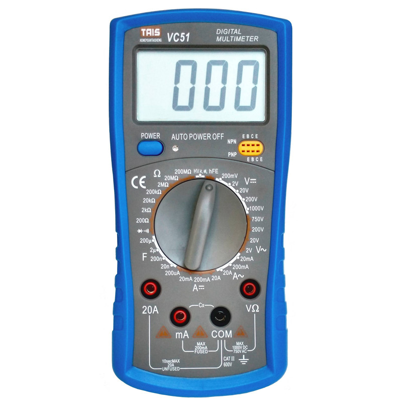 مولتی متر دیجیتال تاایس مدل VC51