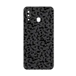 MAHOOT Silicon-Texture Cover Sticker for Samsung Galaxy A30
