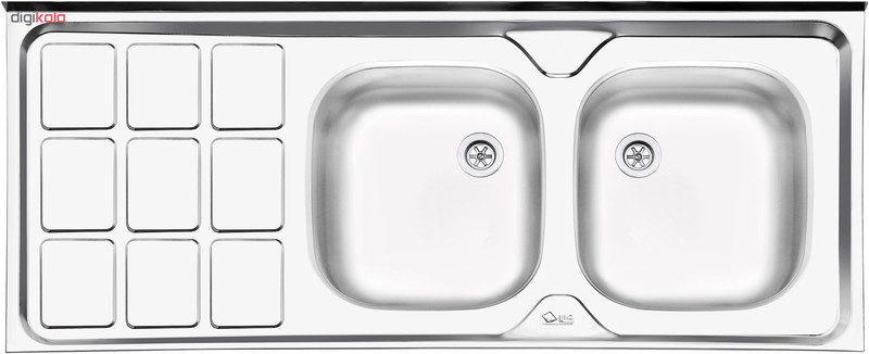 سینک ایلیا استیل مدل 233 روکار سینک ایلیا استیل مدل 233 روکار
