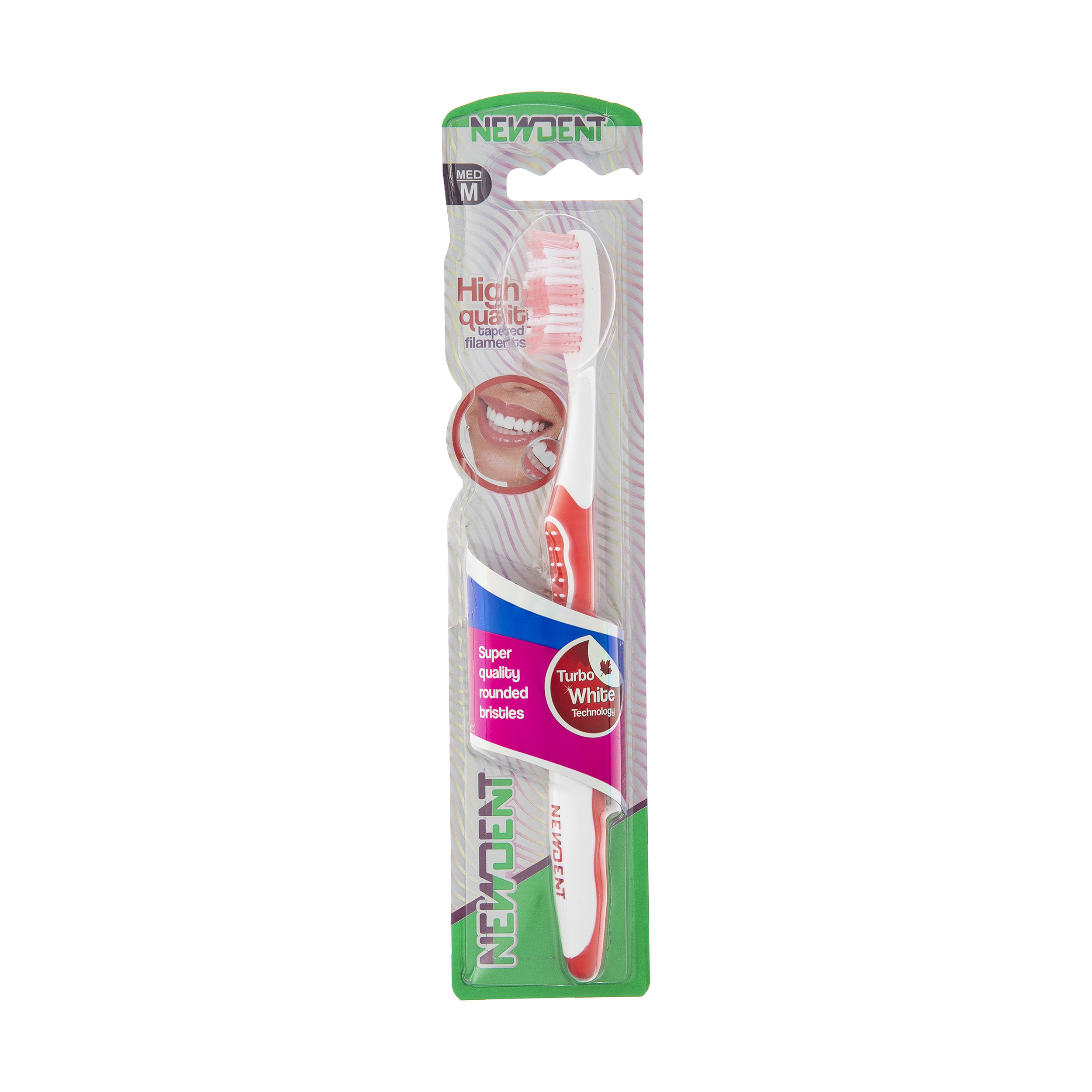 مسواک کانفیدنت سری Newdent مدل Pearl با برس متوسط