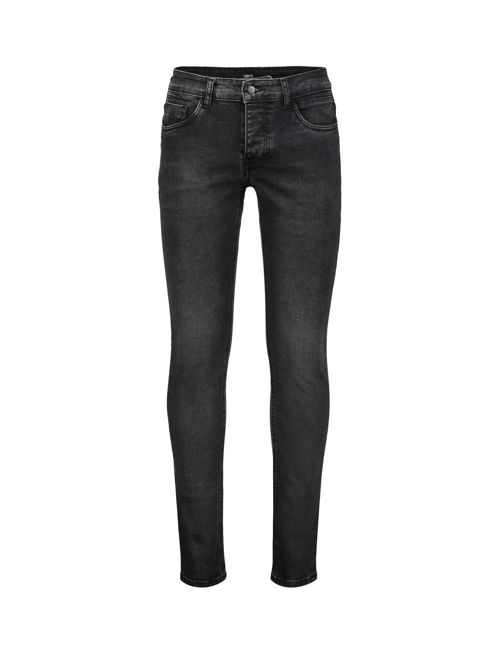 شلوار جین جذب مردانه Dark Grey Nux Denim - یونیتی - زغالي - 2