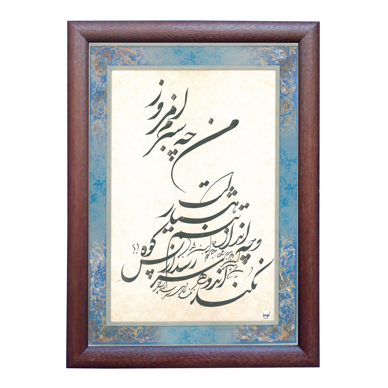 تابلو خطاطی اثر رویا سلیمانی مدل NTK232