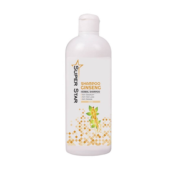 شامپو مو سوپر استار مدل ginseng حجم 400 میلی لیتر