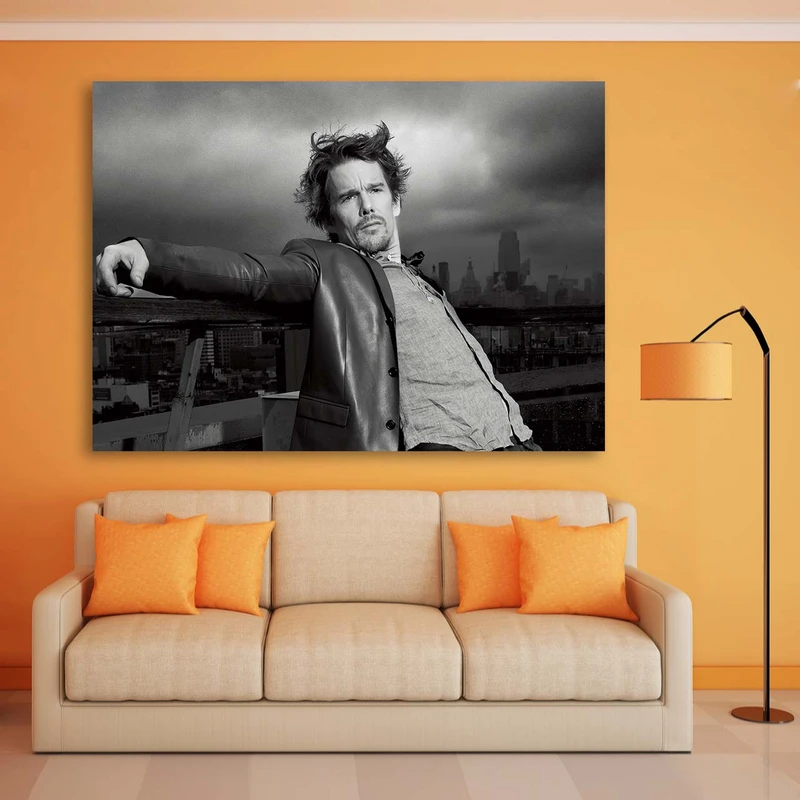 تابلو شاسی طرح Ethan Hawke مدل Artist 03351