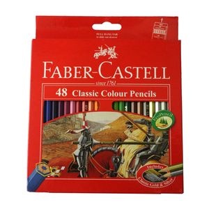 نقد و بررسی مداد رنگی 48 رنگ فابر-کاستل مدل Classic 858 توسط خریداران