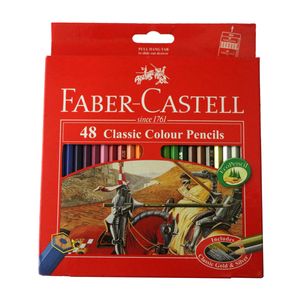 مداد رنگی 48 رنگ فابر-کاستل مدل Classic 858
