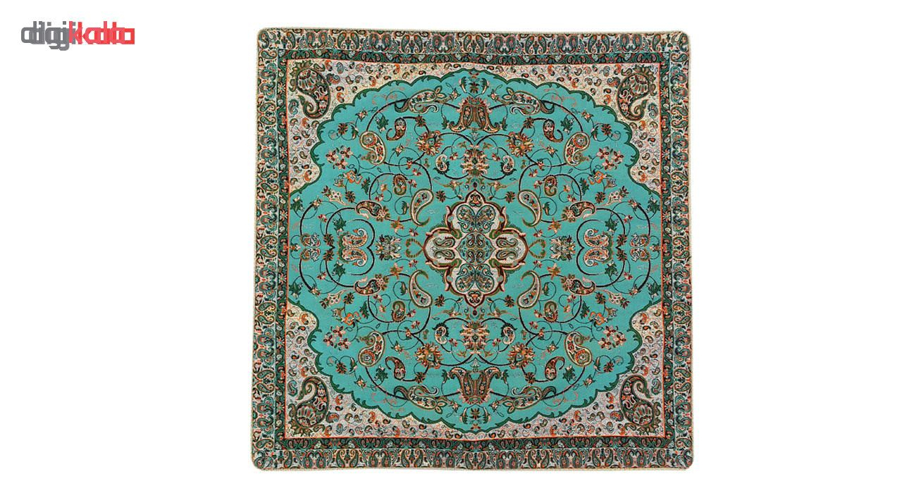 ست  سجاده و جانماز ترمه ابریشمی طرح بهشت کد AL03