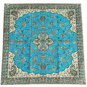  رومیزی ترمه ابریشم طرح شاه عباسی کد AL 04AL