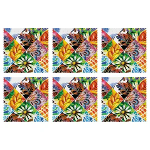 C1-42805 Glass coaster pack of 6