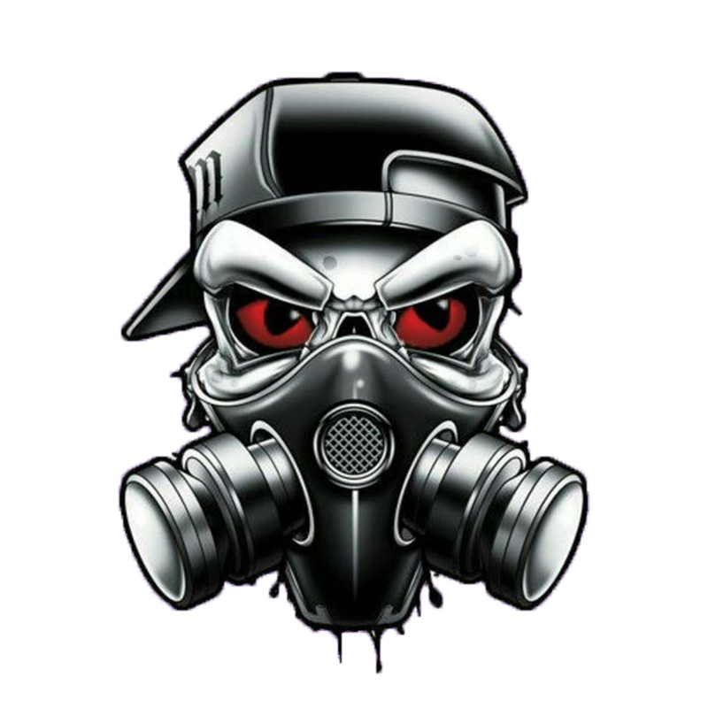 استیکر تزئینی موبایل طرح اسکلت کد 374