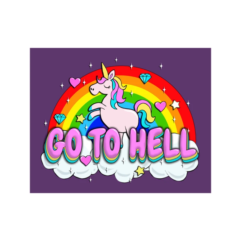 استیکر تزئینی موبایل طرح یونیکرن کد 403