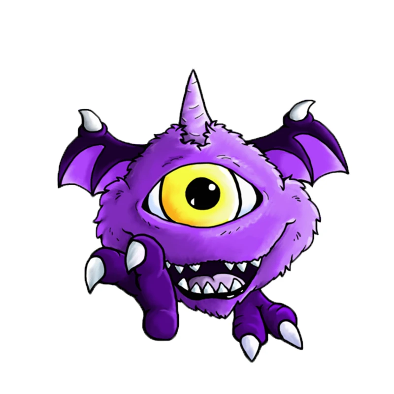 استیکر تزئینی موبایل طرح Monster کد 413