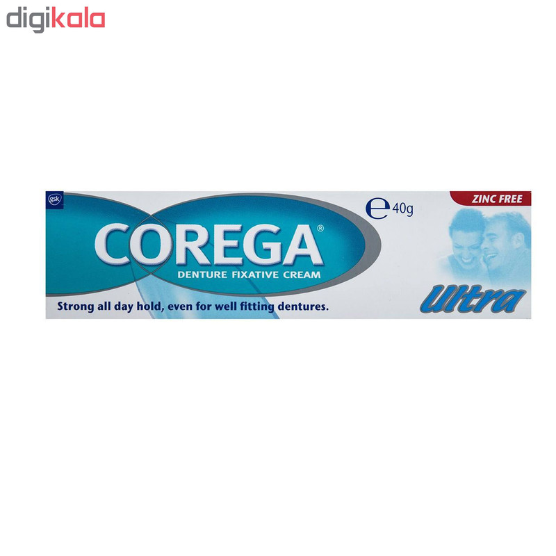 چسب دندان مصنوعی کورگا مدل Ultra وزن 40 گرم