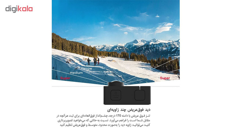 دوربین فیلم برداری ورزشی اپمن مدل Trawo به همراه لوازم جانبی 3