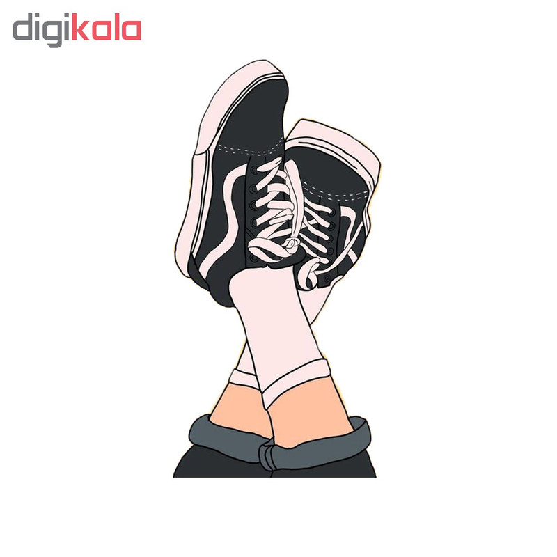 استیکر تزئینی موبایل طرح All Star کد 490