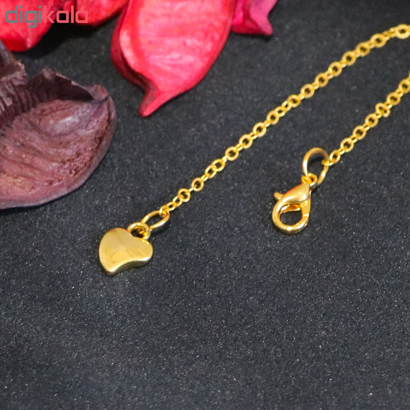 آویز ساعت زنانه طرح قلب کد 025