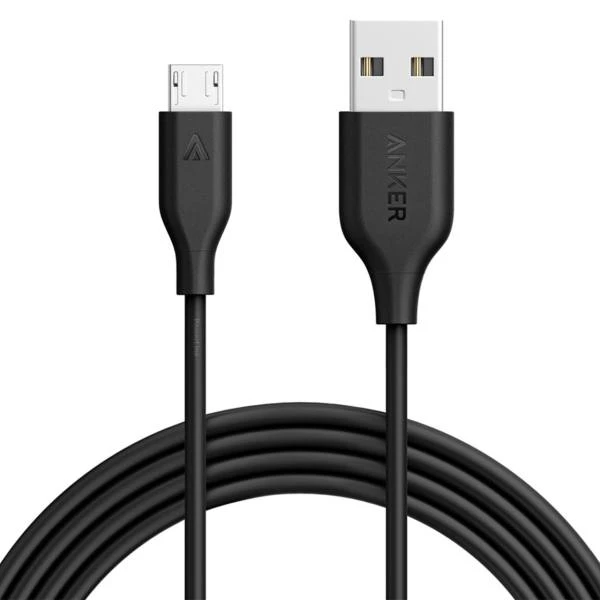 کابل تبدیل USB به microUSB مدل A8133 PowerLine طول 1.8 متر