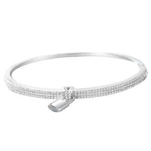 دستبند نقره زنانه کد GB0219