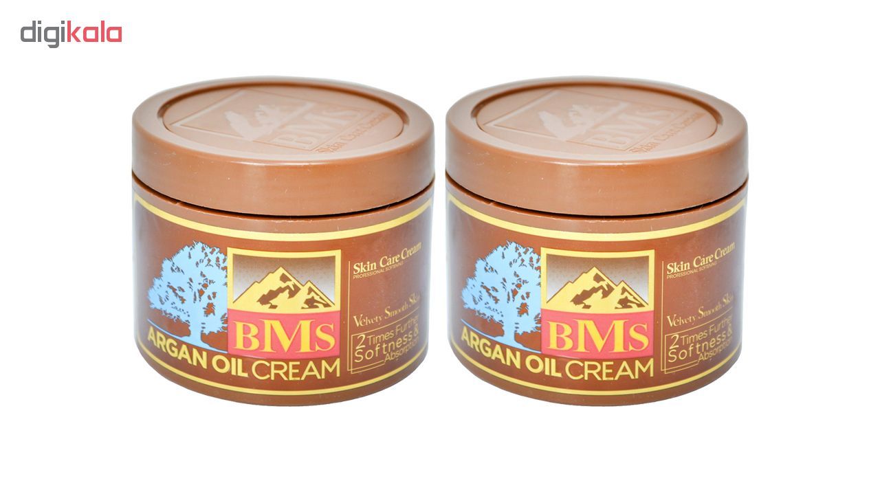 کرم مرطوب کننده بی ام اس مدل Argan حجم 200 میلی لیتر مجموعه 2 عددی main 1 1