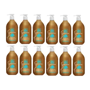 لوسیون بدن بی ام اس مدل Argan حجم 300 میلی لیتر مجموعه 12 عددی