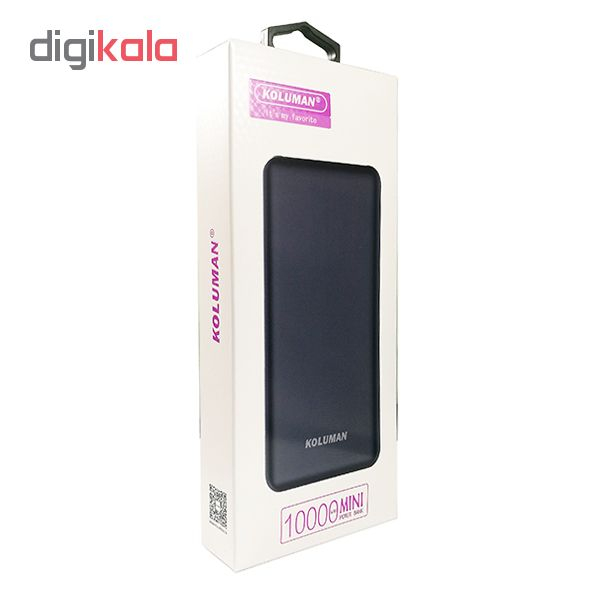 شارژر همراه کلومن مدل KP-215 ظرفیت 10000 میلی آمپر ساعت