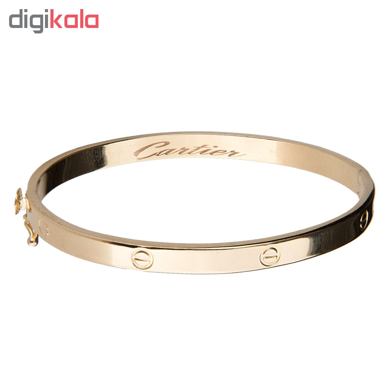 دستبند طلا 18 عیار زنانه گلمور مدل 35G400
