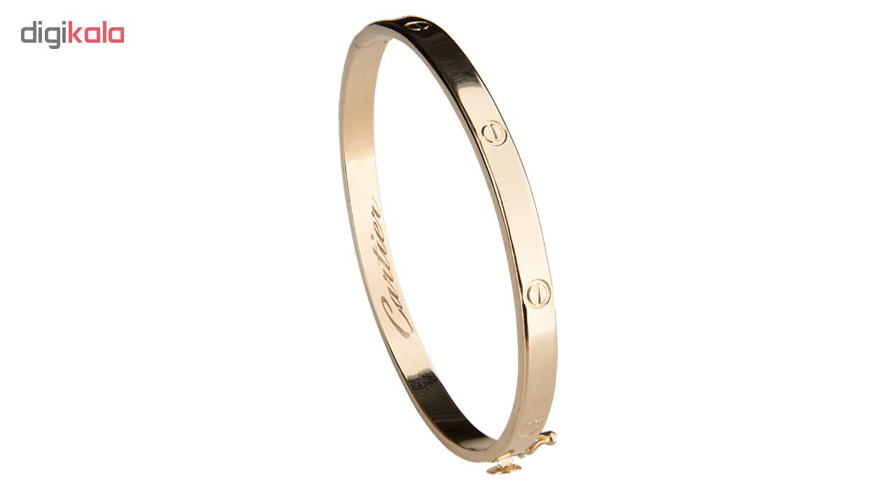 دستبند طلا 18 عیار زنانه گلمور مدل 35G400