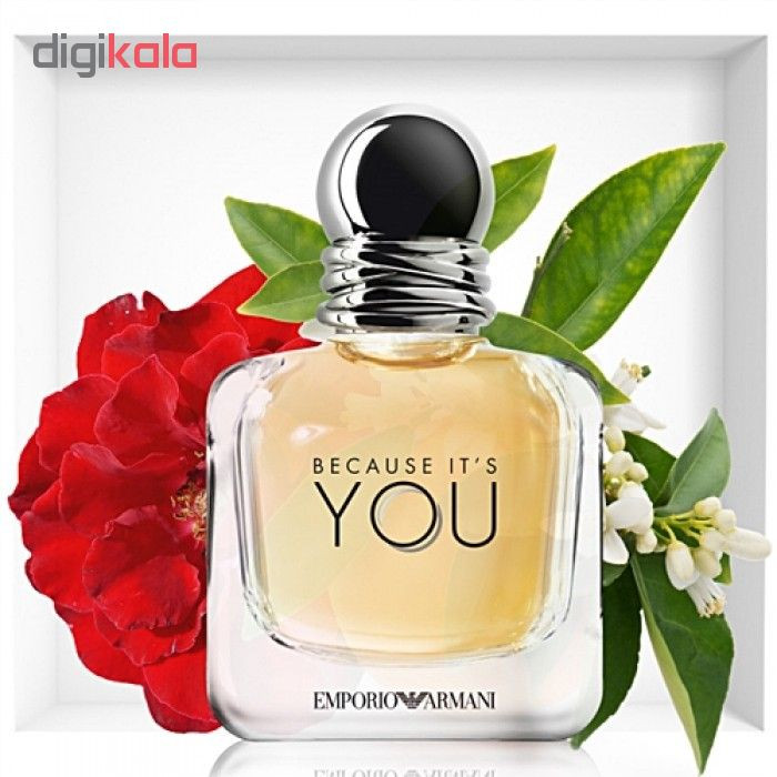 تستر ادو پرفیوم زنانه امپریو آرمانی مدل Because Its You حجم 100 میلی لیتر تستر ادو پرفیوم زنانه امپریو آرمانی مدل Because Its You حجم 100 میلی لیتر
