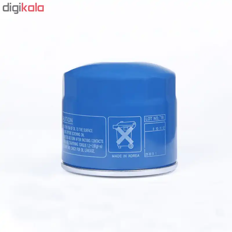 فیلتر روغن خودرو هیوندای جنیون پارتز کد 2630035504 مناسب برای گروه هیوندای و کیا