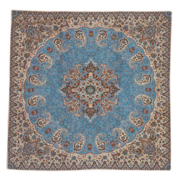 رومیزی ترمه طرح نسترن مدلte720