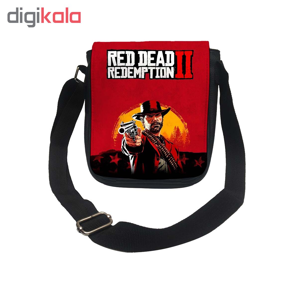 کیف دوشی پسرانه طرح Red dead کد k195