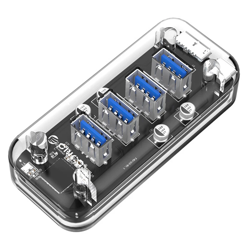هاب 4 پورت USB 3.0 اوریکو مدل  F4U-U3