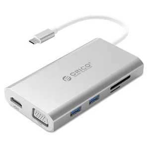 هاب 8 پورت USB-C اوریکو مدل ADS3