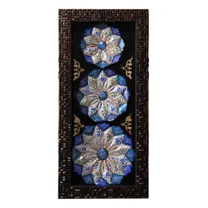 تابلو بشقاب میناکاری کد 1-10-10091