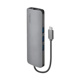هاب 8 پورت USB-C انرجیا مدل AluHubC4K