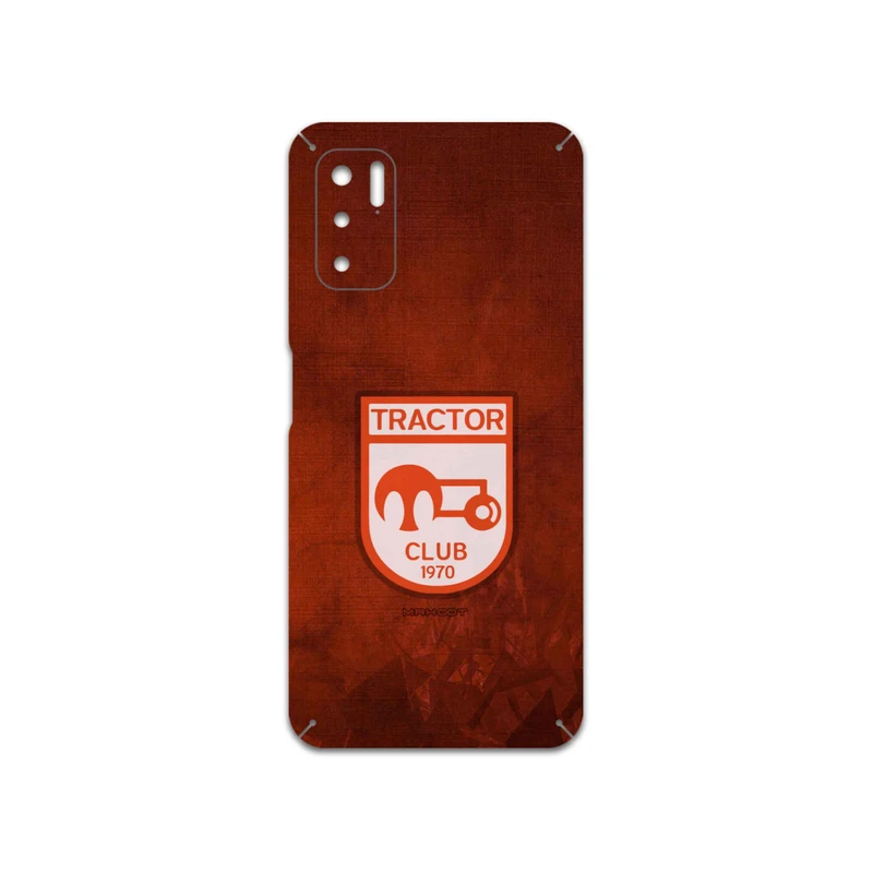 برچسب پوششی ماهوت مدل Tractor مناسب برای گوشی موبایل شیائومی Redmi Note 10 5G