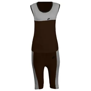 ست تاپ و شلوارک ورزشی زنانه کد TOP-05