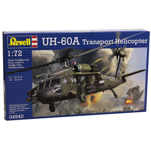 مدلسازی Revell مدل UH 60A Transport Helicopter