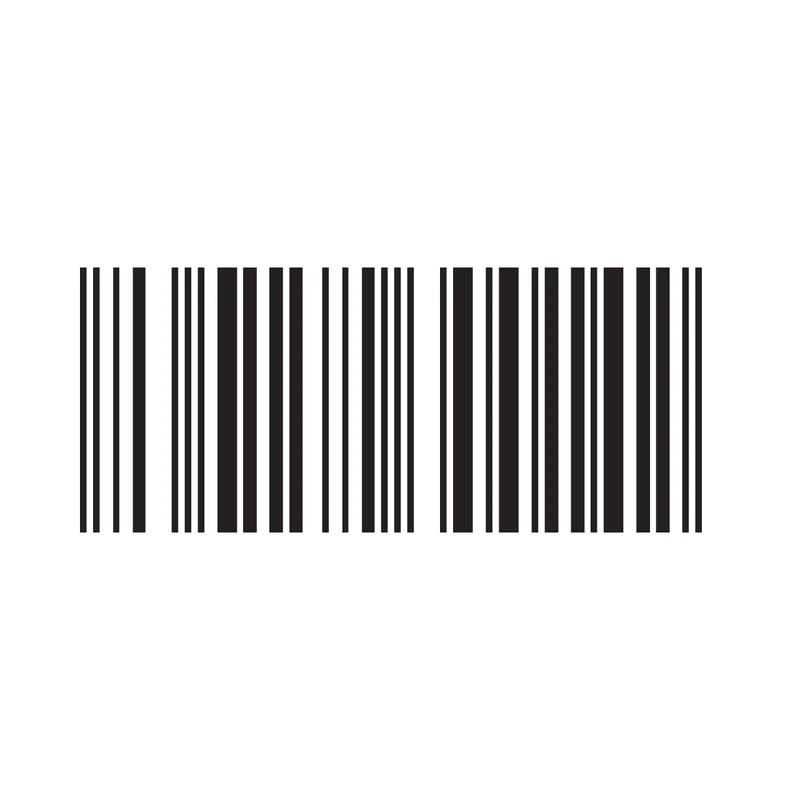 برچسب بدنه خودرو طرح Barcode کد ۰۲
