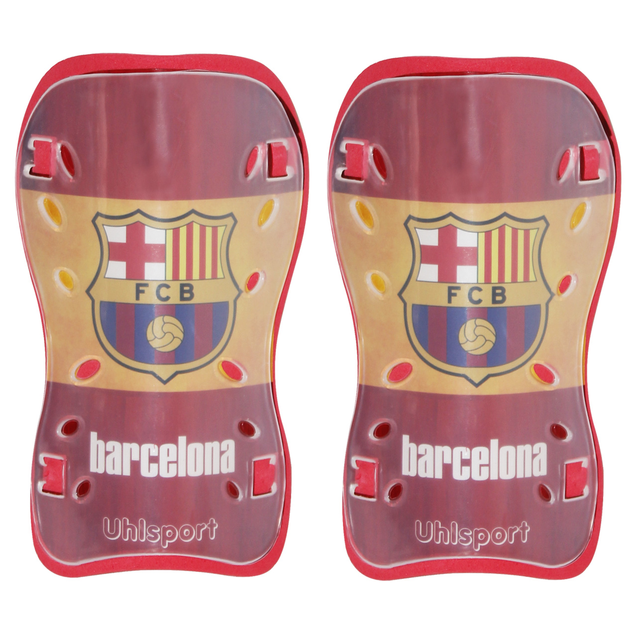 ساق بند فوتبال مدل Barca Catalan بسته 2 عددی