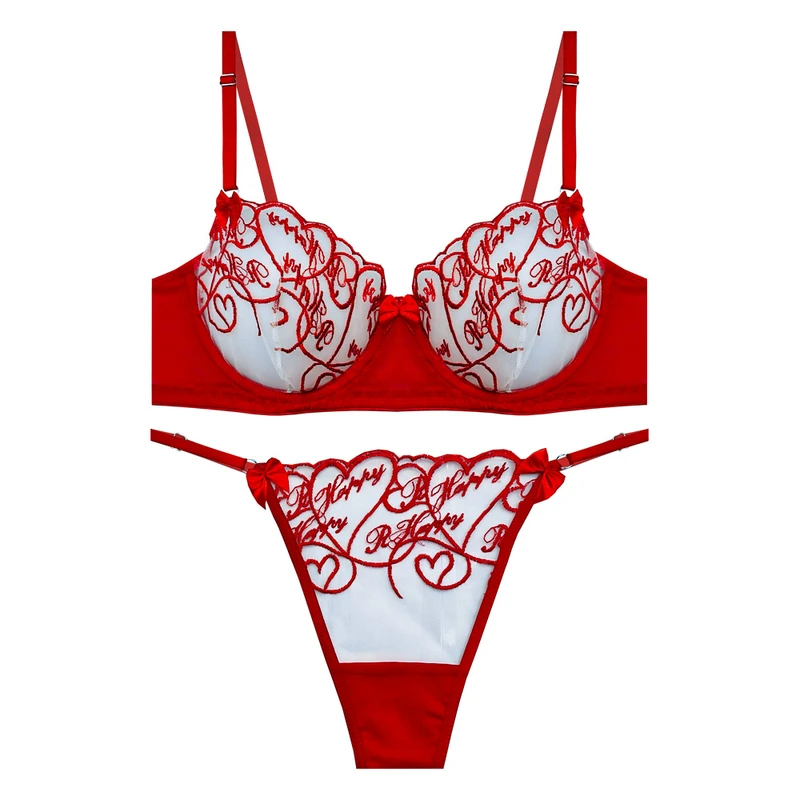 ست شورت و سوتین زنانه هانیس مدل توری کد 94102