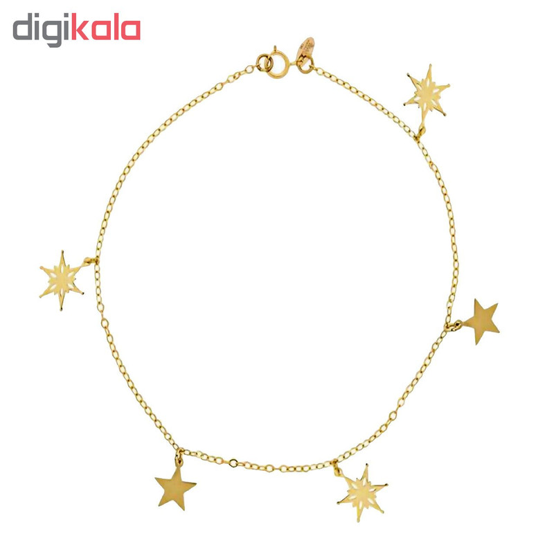 پابند نقره زنانه طرح ستاره پابند نقره زنانه طرح ستاره